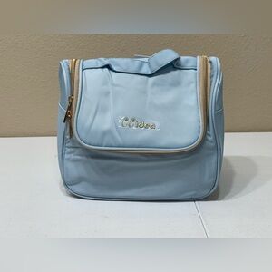 CCidea Women’s Light Blue Latge Capacity Travel Cosmetic Bag Makeup Bag